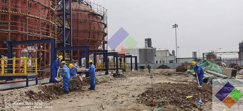 中石化天津石化三台改造液态烃球罐ZARE阴极保护工程项目启动